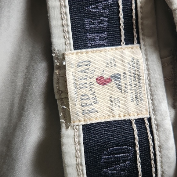 Beige pants red head brand co size 32,32 - Picture 3 of 4